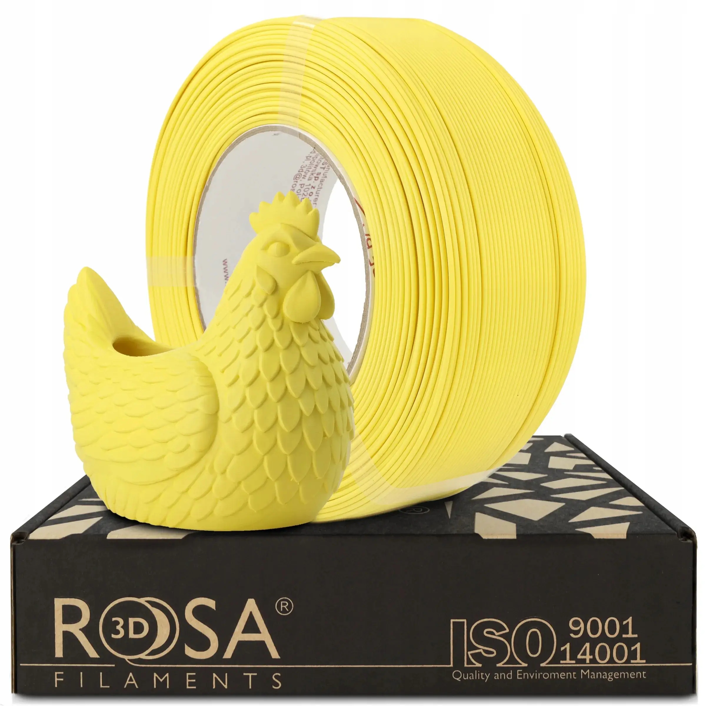 Filament ROSA 3D PLA Żółty Matowy (YELLOW MATTE)