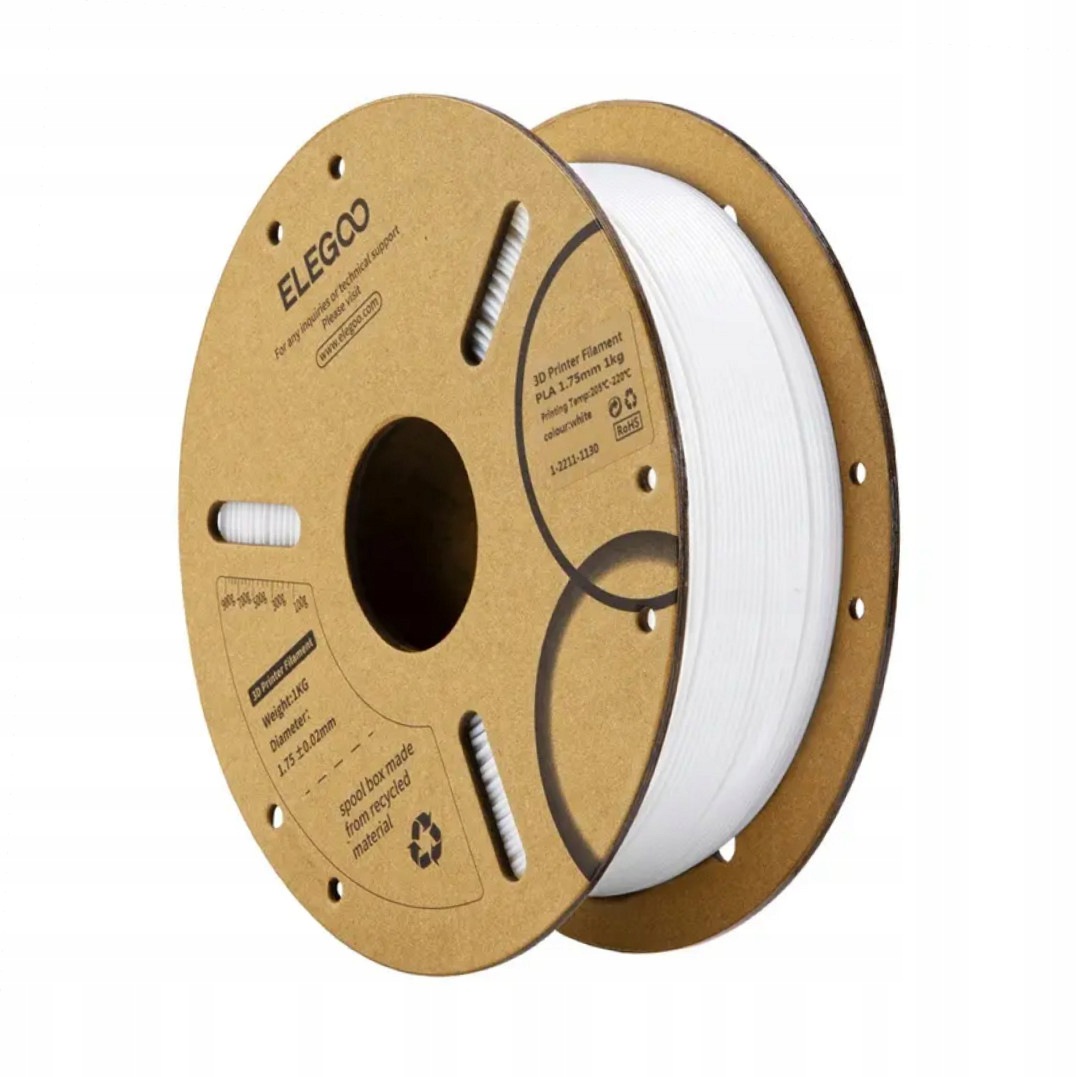 Filament Elegoo PLA Biały (WHITE)
