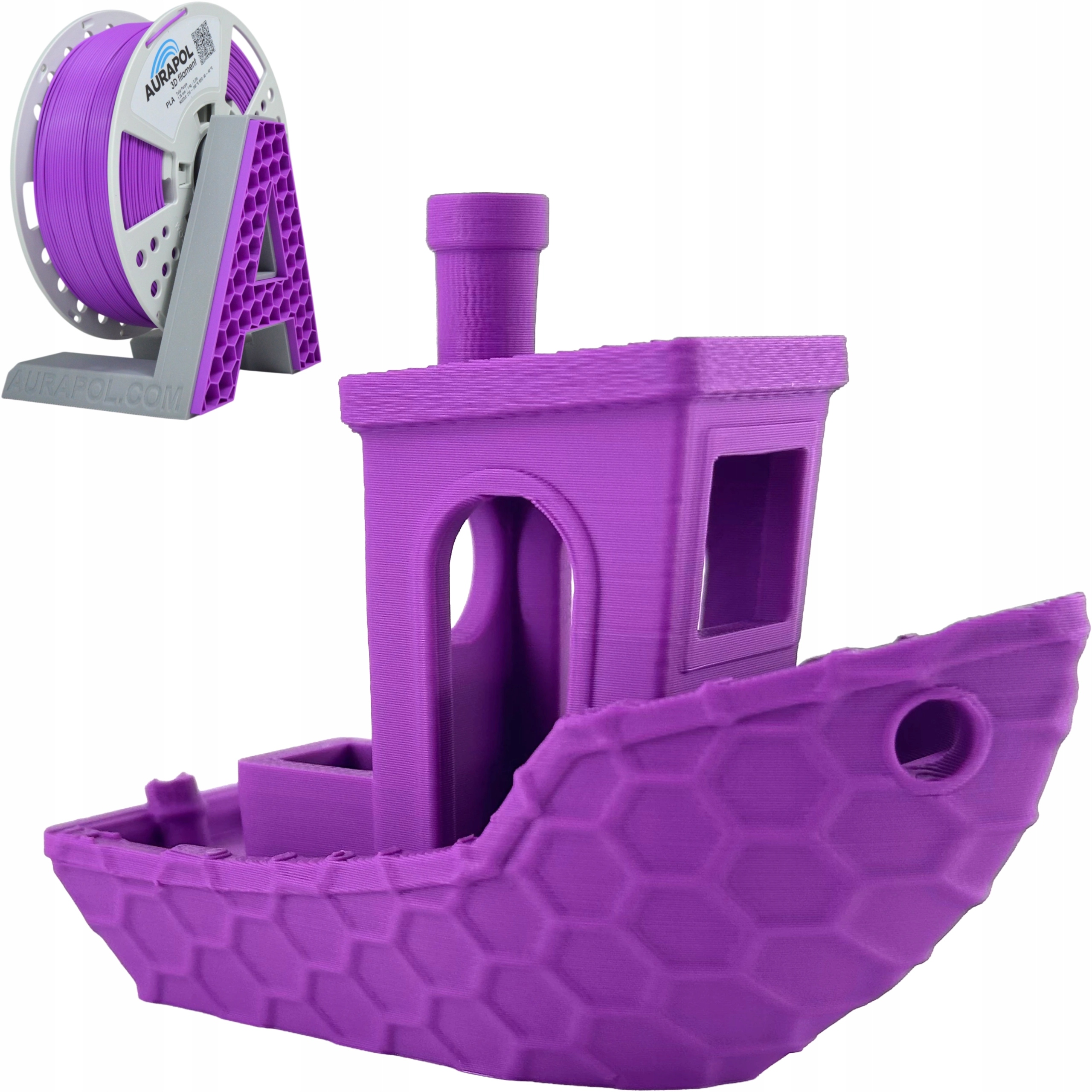 Filament Aurapol PLA Fioletowy (PURPLE)