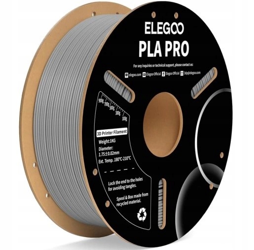 Filament Elegoo PLA Szary (GRAY)