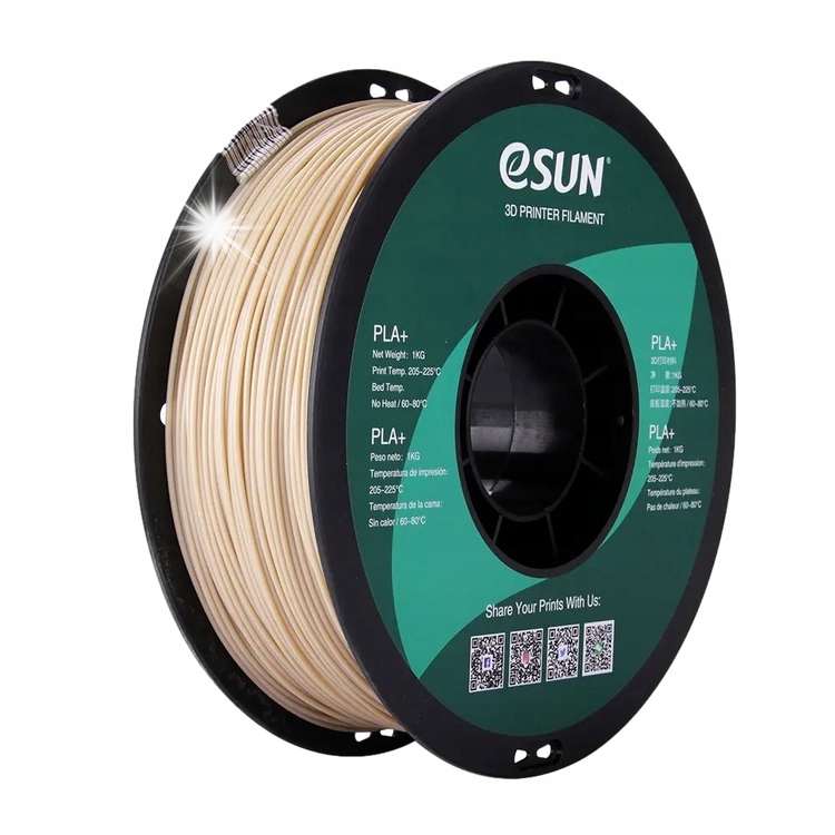 Filament eSUN ABS Plus Brązowy (BROWN)