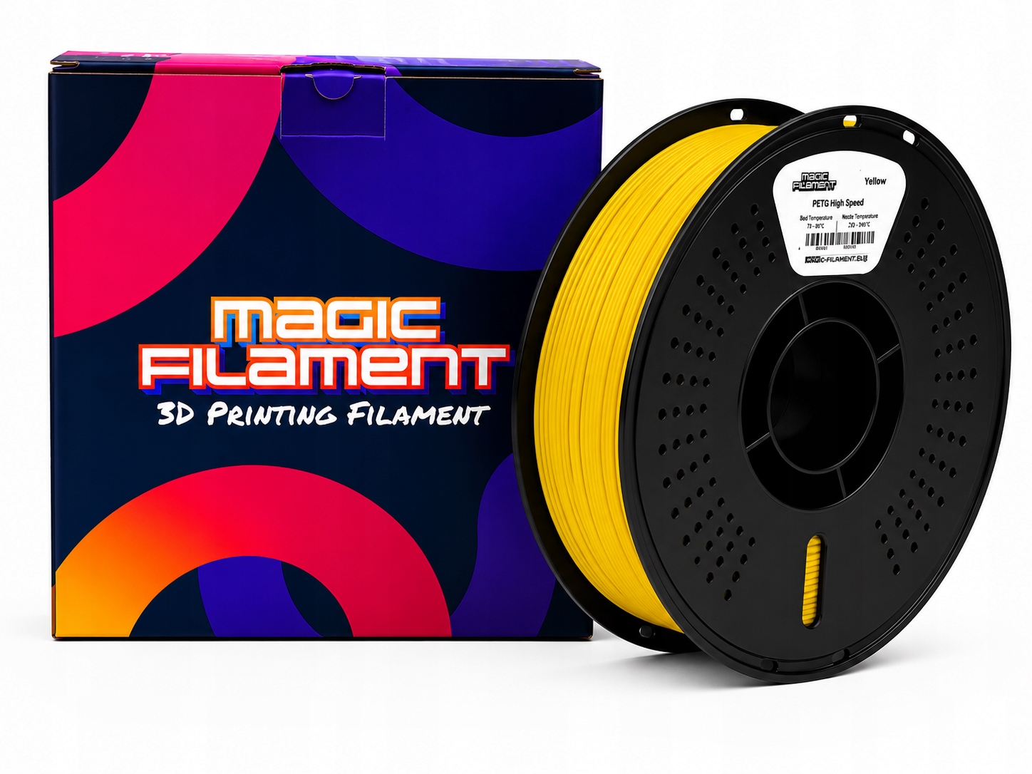 Filament Magic Filament PETG High-Speed Żółty (YELLOW)