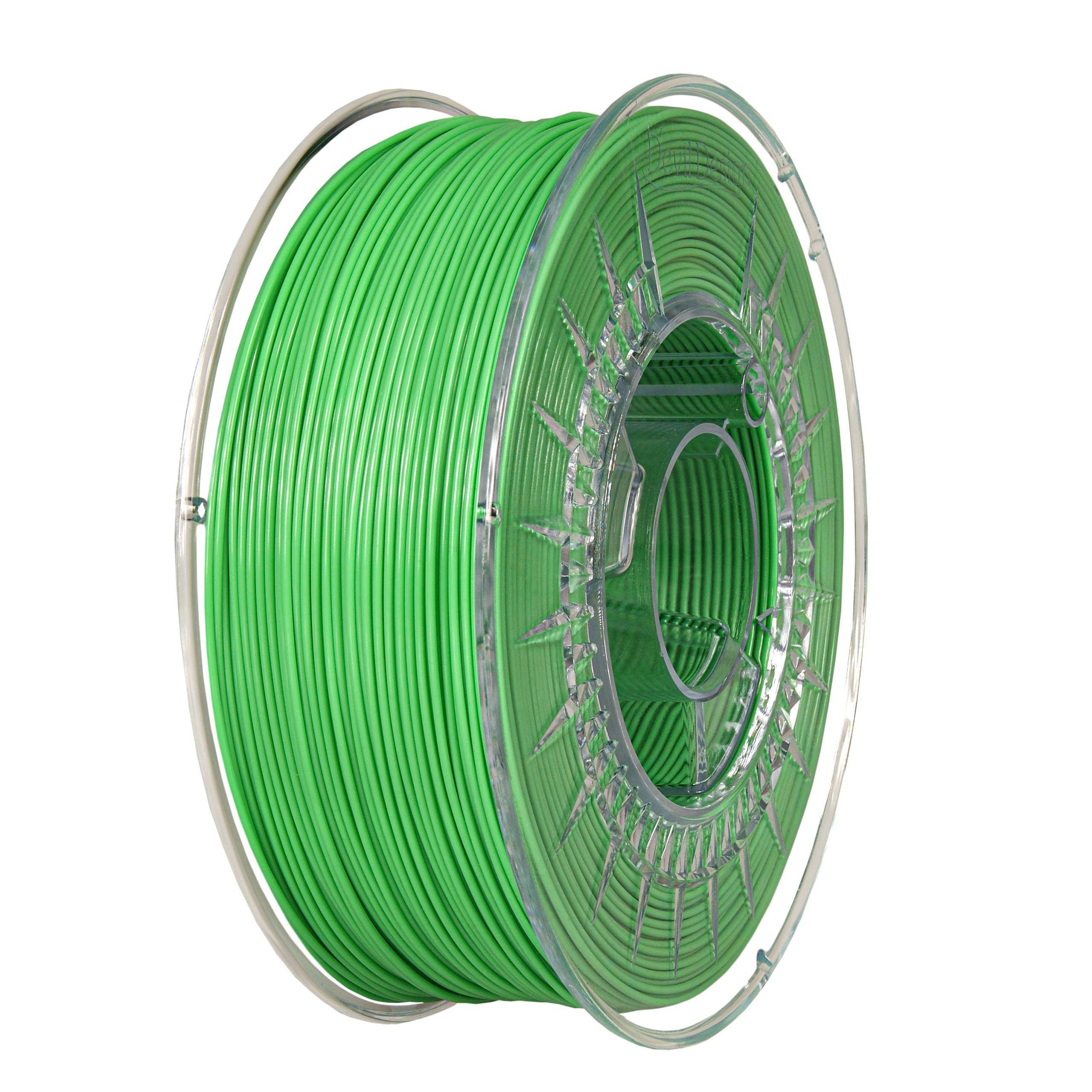 Filament DEVIL DESIGN PLA Zielony Przezroczysty (GREEN TRANSPARENT)
