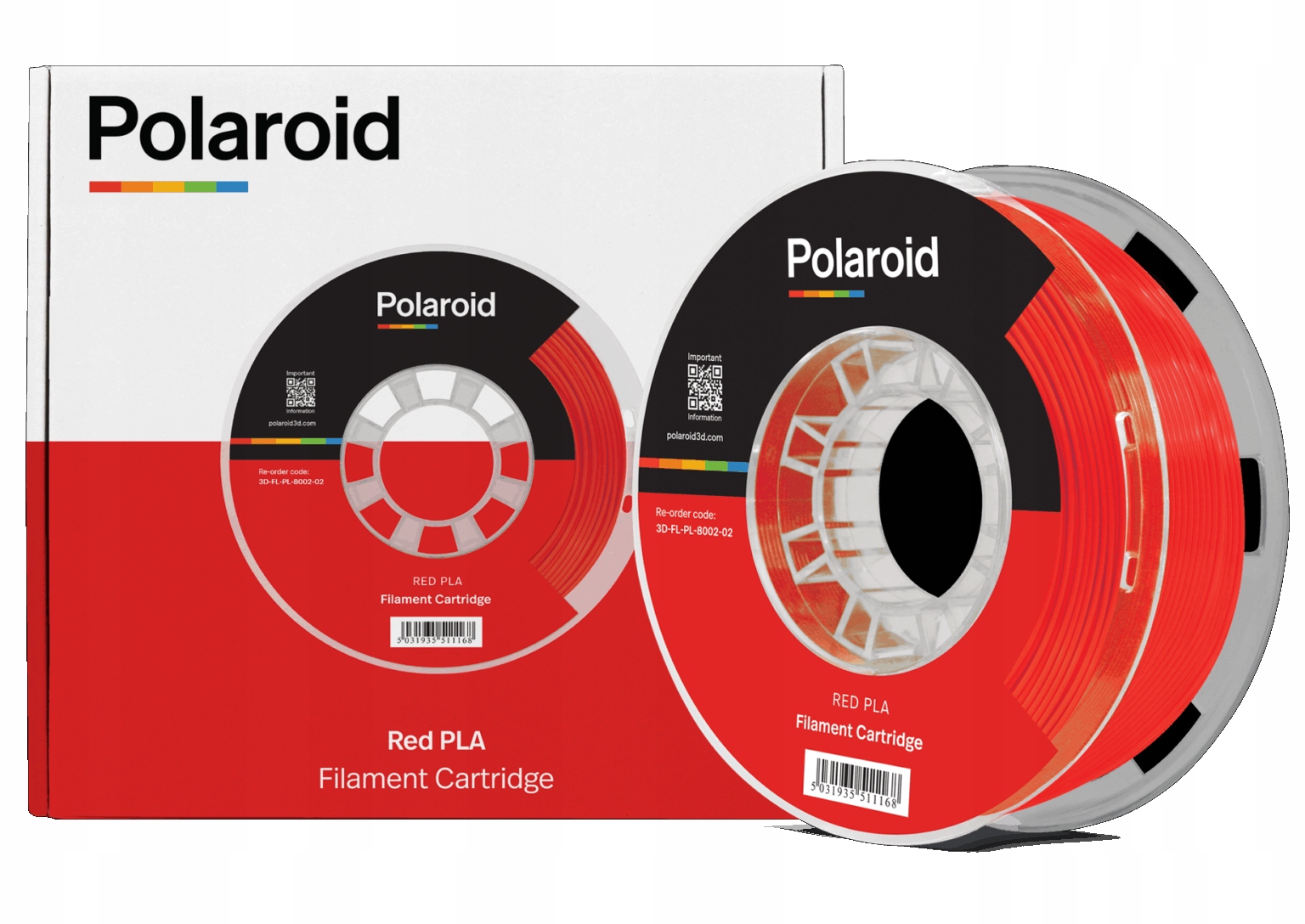 Filament Polaroid PLA Czerwony (RED)