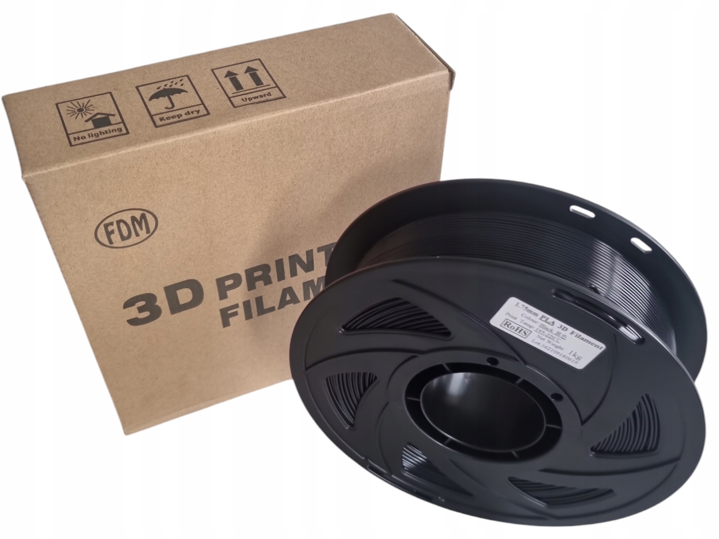 Filament NELINO PLA Czarny (BLACK)