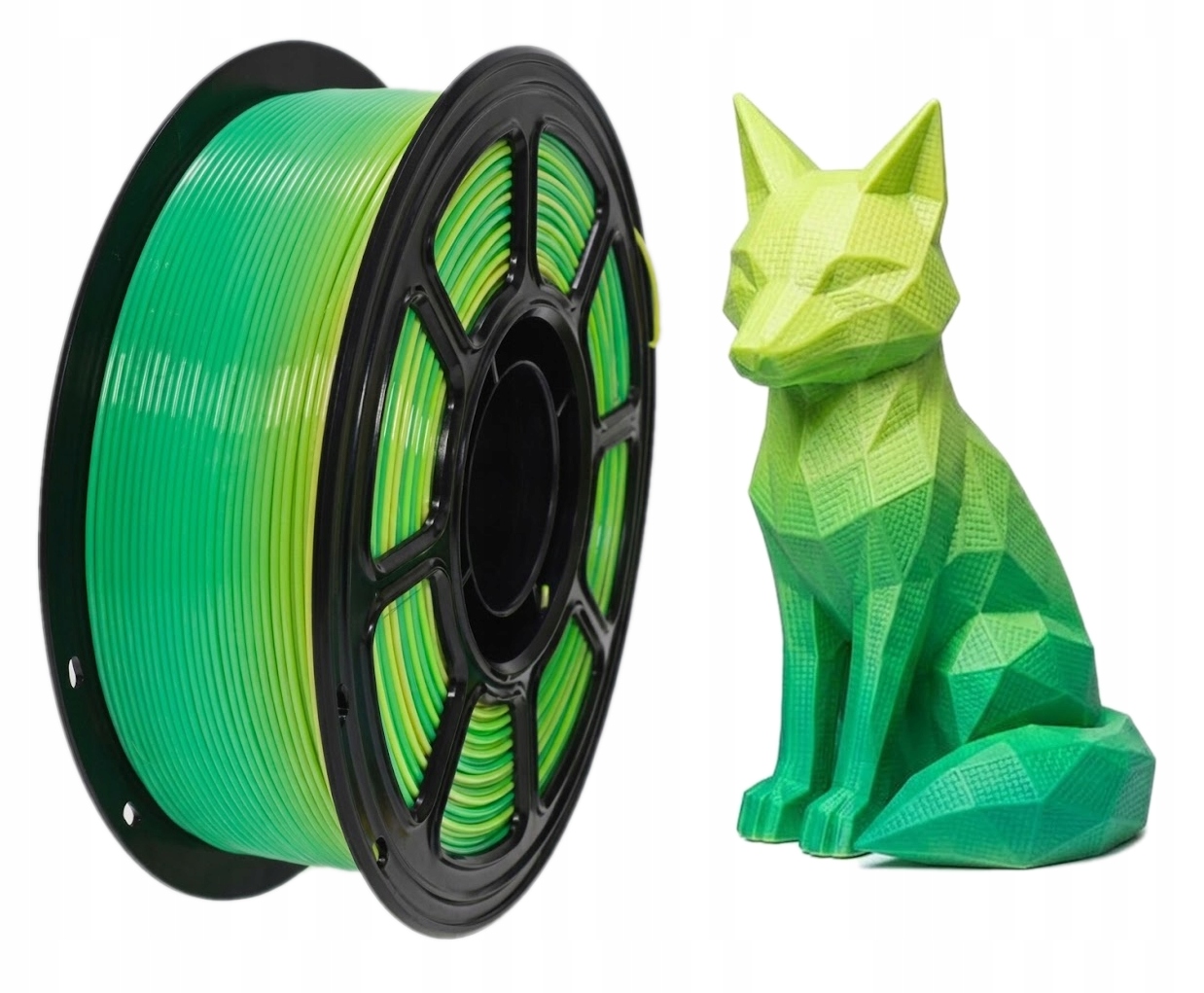 Filament KBR Games PLA  Tęczowy (RAINBOW)