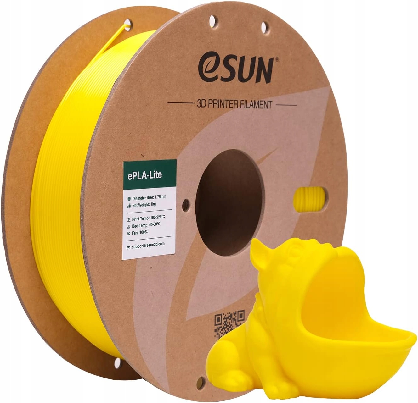 Filament eSUN PLA Żółty (YELLOW)