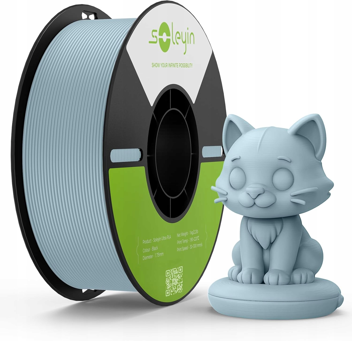 Filament Creality PLA Szary (GRAY)