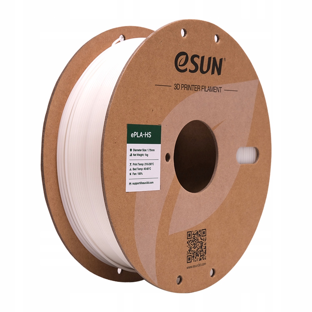 Filament eSUN PLA High-Speed Biały (WHITE)