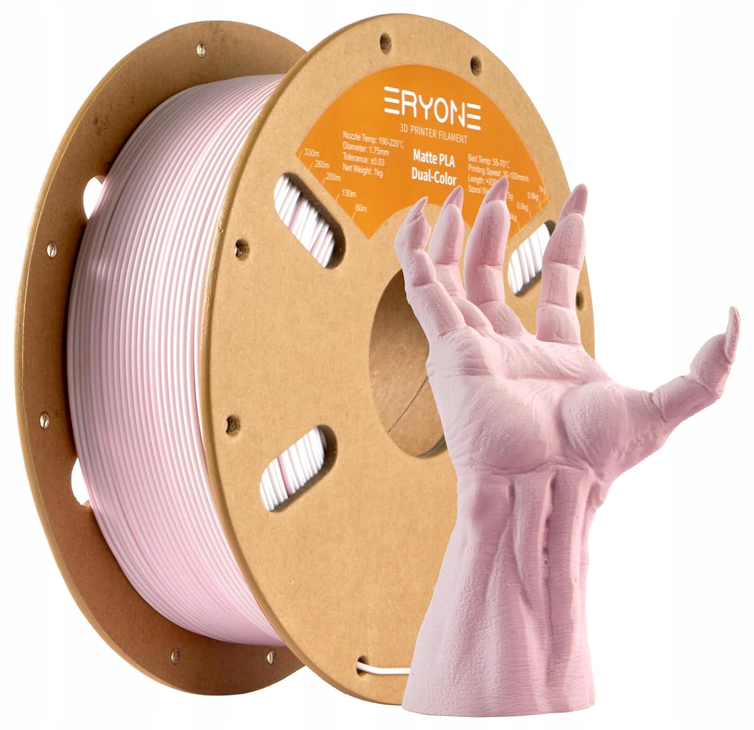 Filament ERYONE PLA  Dwukolorowy Matowy (DUAL MATTE)