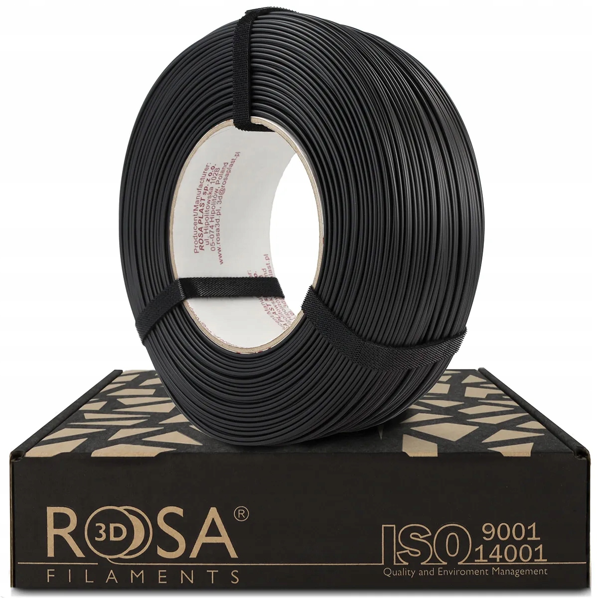 Filament ROSA 3D PLA Czarny (BLACK)