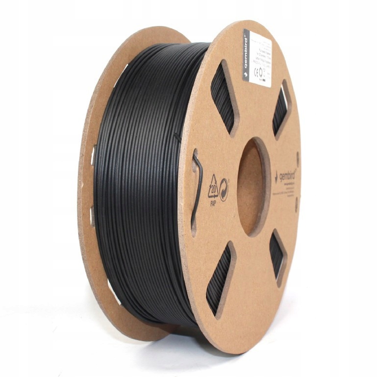 Filament Gembird PLA Czarny (BLACK)