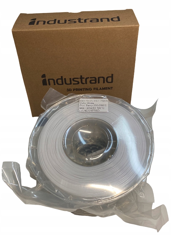 Filament null PETG Biały (WHITE)