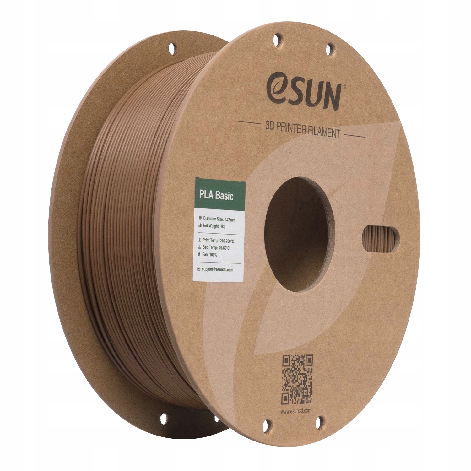 Filament eSUN PLA Brązowy (BROWN)