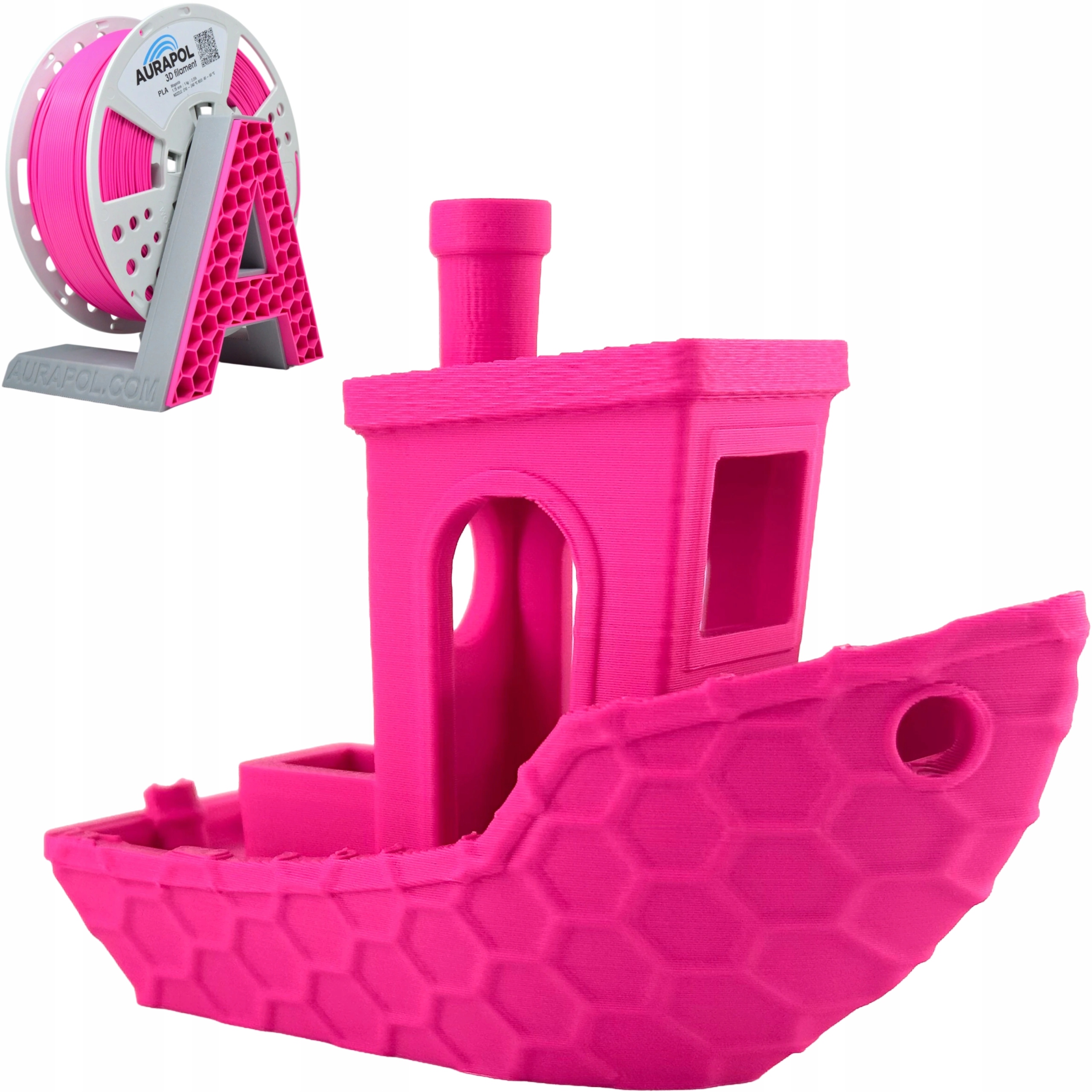 Filament Aurapol PLA Różowy (PINK)