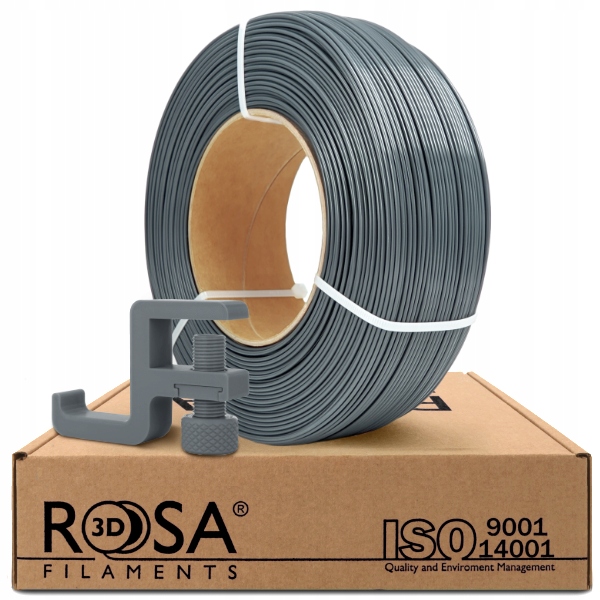 Filament ROSA 3D PETG Szary (GRAY)