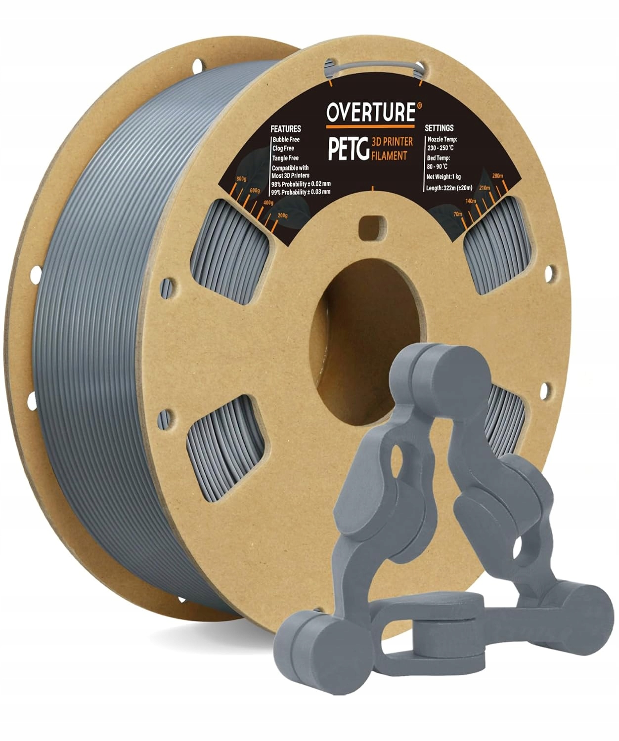 Filament null PC Szary (GRAY)