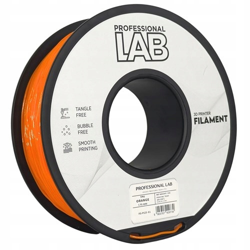 Filament Professional Lab TPU Pomarańczowy (ORANGE)