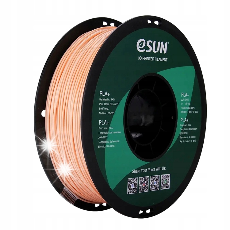 Filament eSUN PLA Plus Brązowy (BROWN)