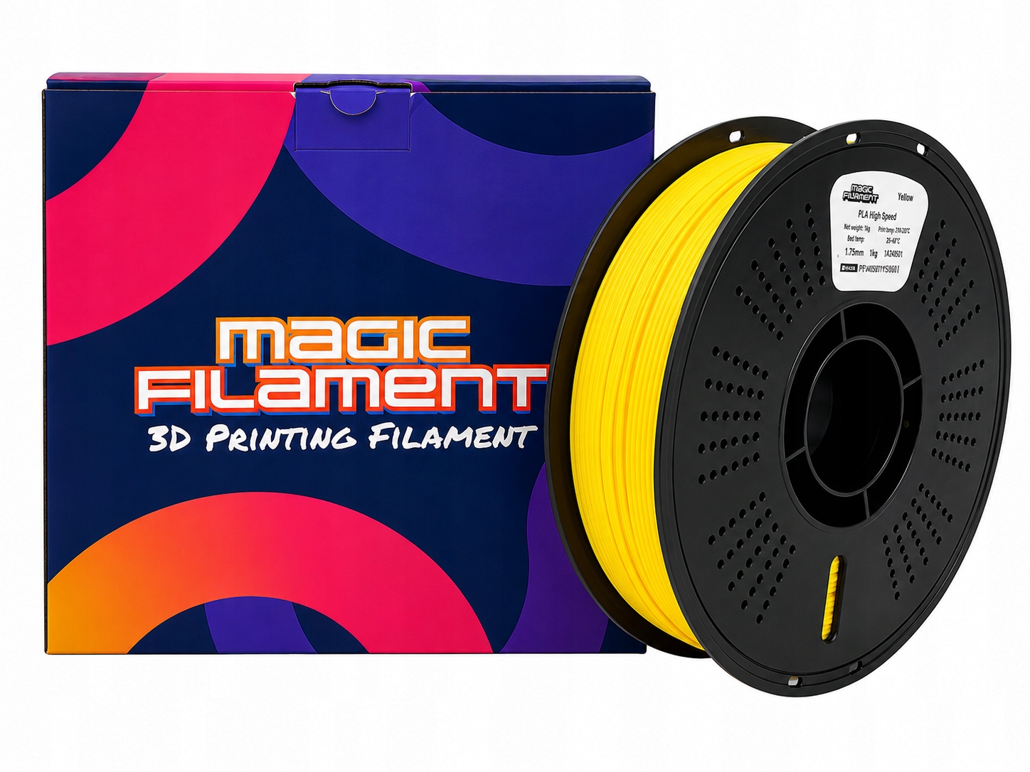Filament Magic Filament PLA High-Speed Żółty (YELLOW)
