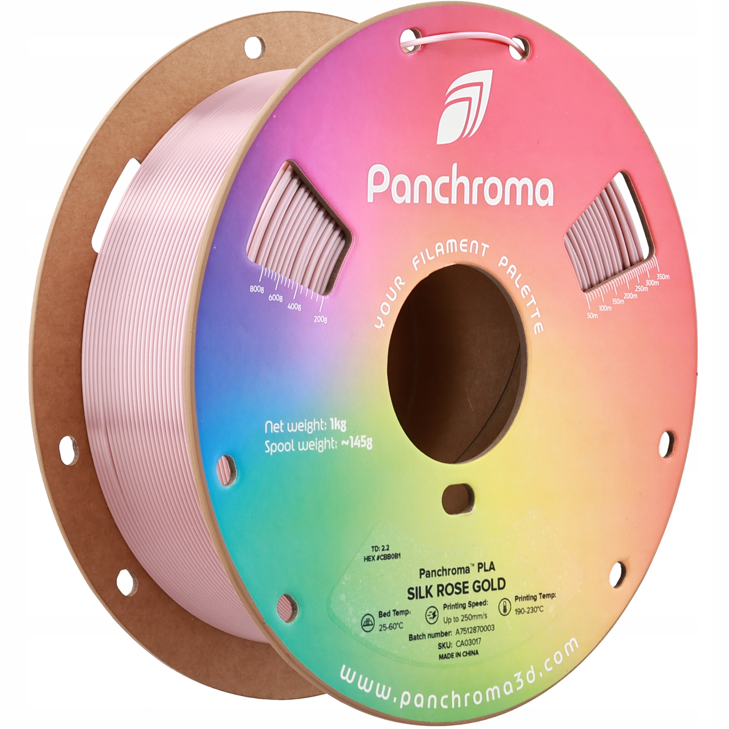 Filament Polymaker PLA Różowy Jedwabny (PINK SILK)