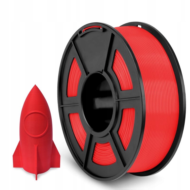 Filament SUNLU PLA Plus Czerwony (RED)