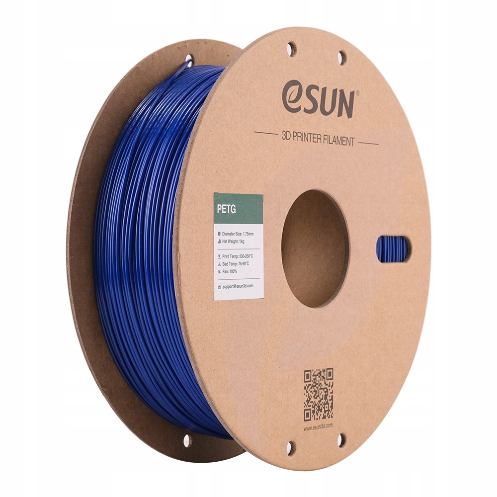 Filament null PETG High-Speed Niebieski Przezroczysty (BLUE TRANSPARENT)