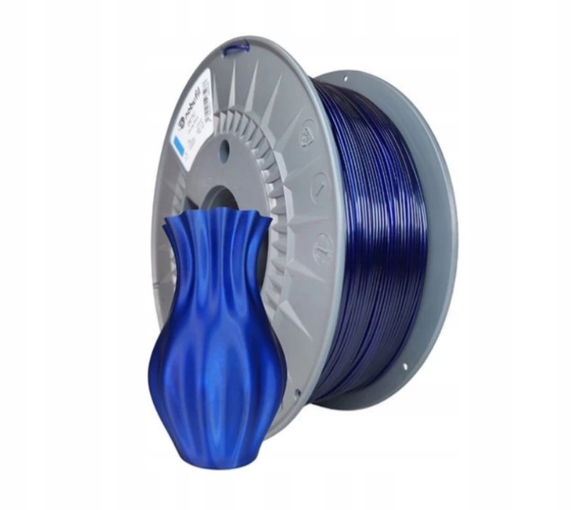 Filament nobufil PETG Niebieski Przezroczysty (BLUE TRANSPARENT)