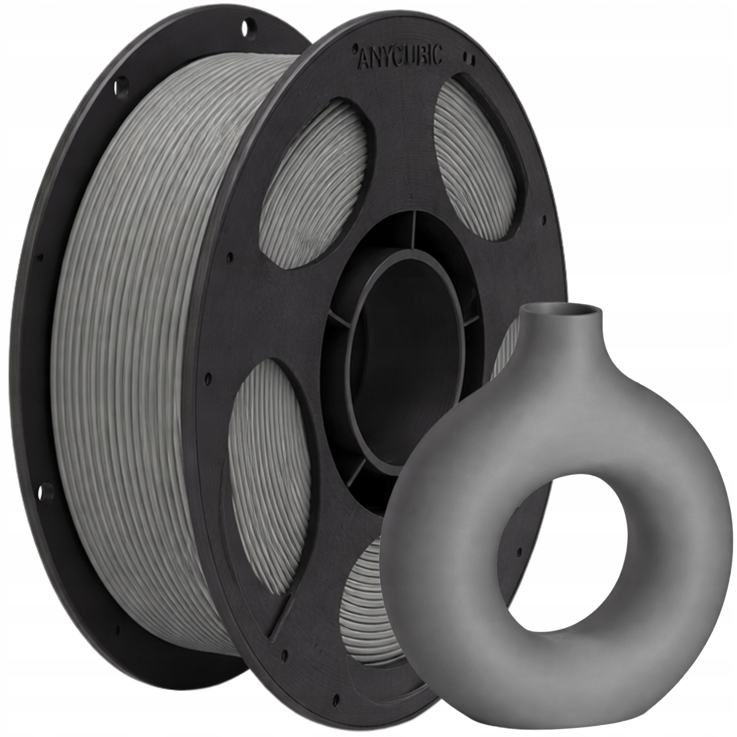 Filament ANYCUBIC PLA Szary Matowy (GRAY MATTE)