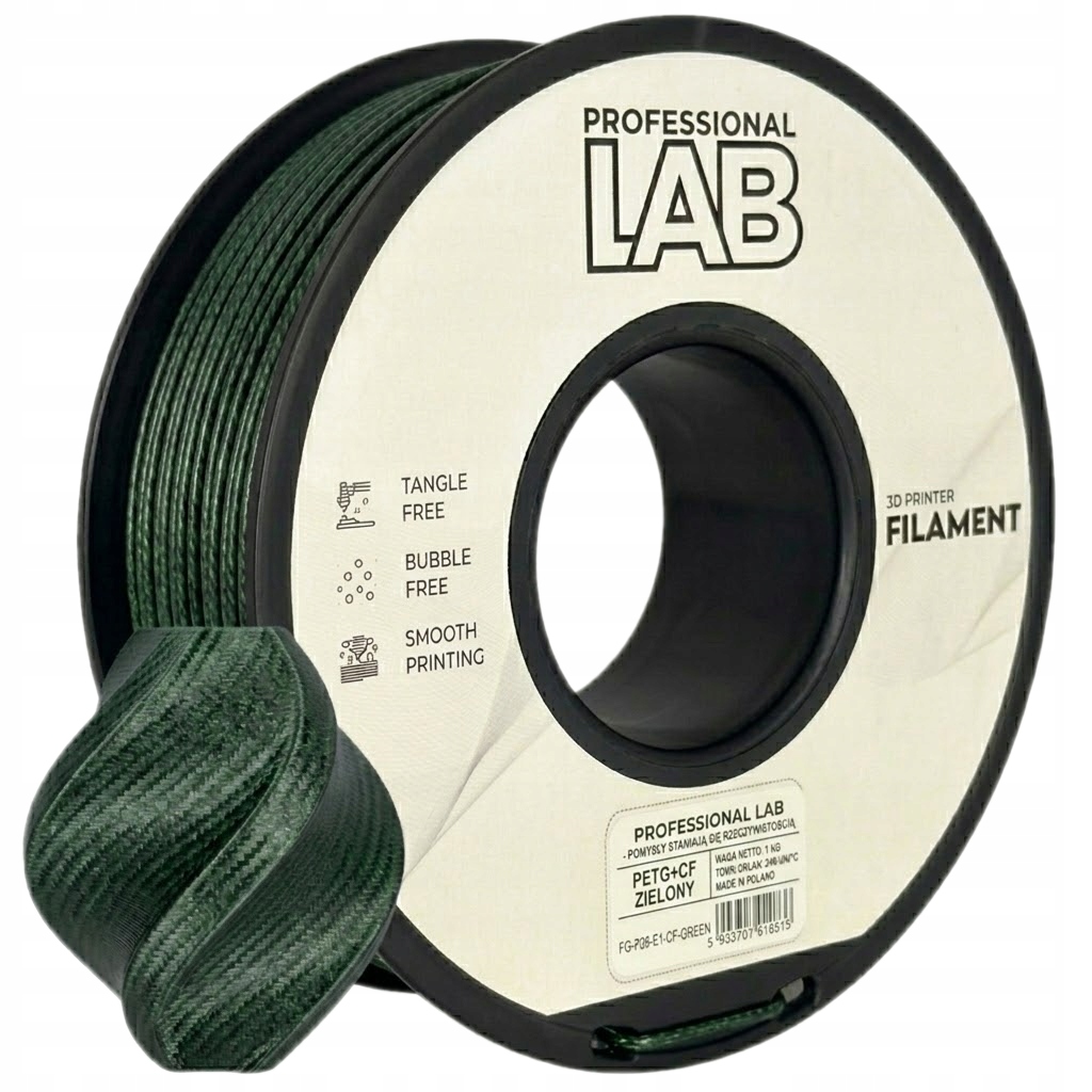 Filament Imagine PETG-CF Plus Zielony (GREEN)