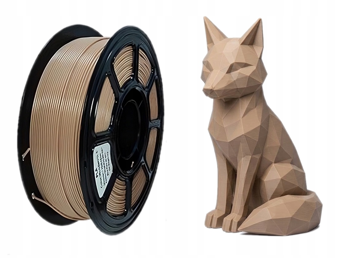 Filament KBR Games PETG Brązowy Drewniany (BROWN WOOD)