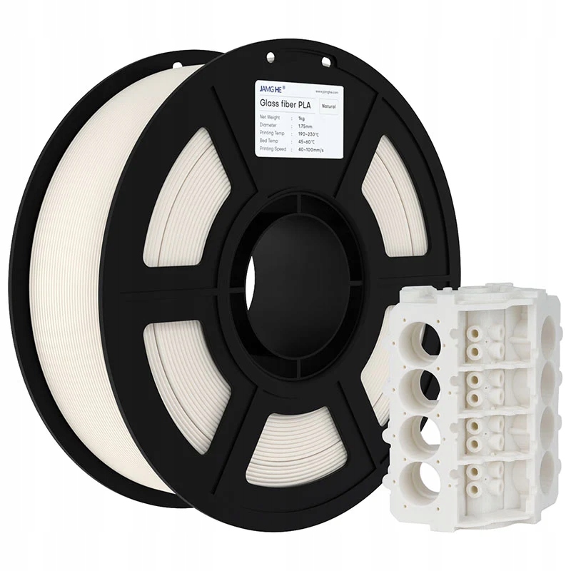 Filament null PLA Biały (WHITE)