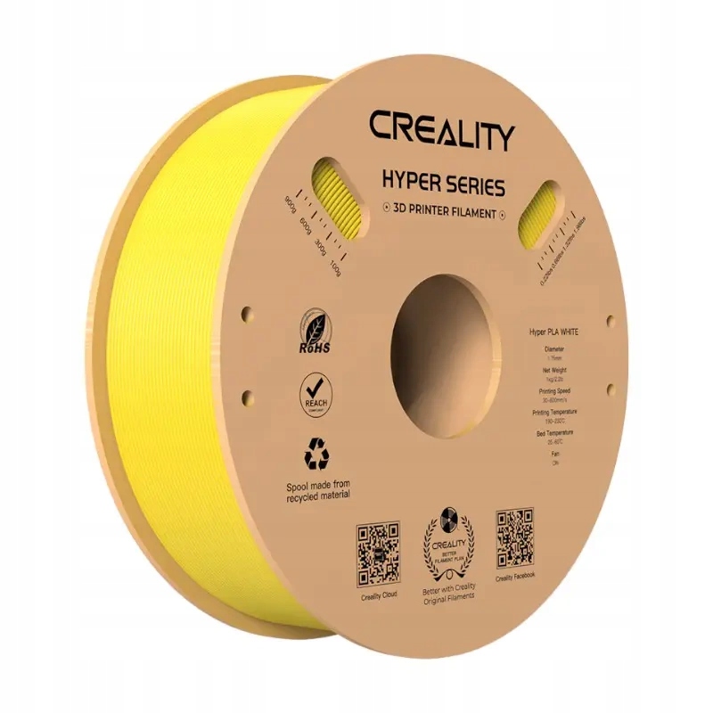 Filament Creality PLA Żółty (YELLOW)