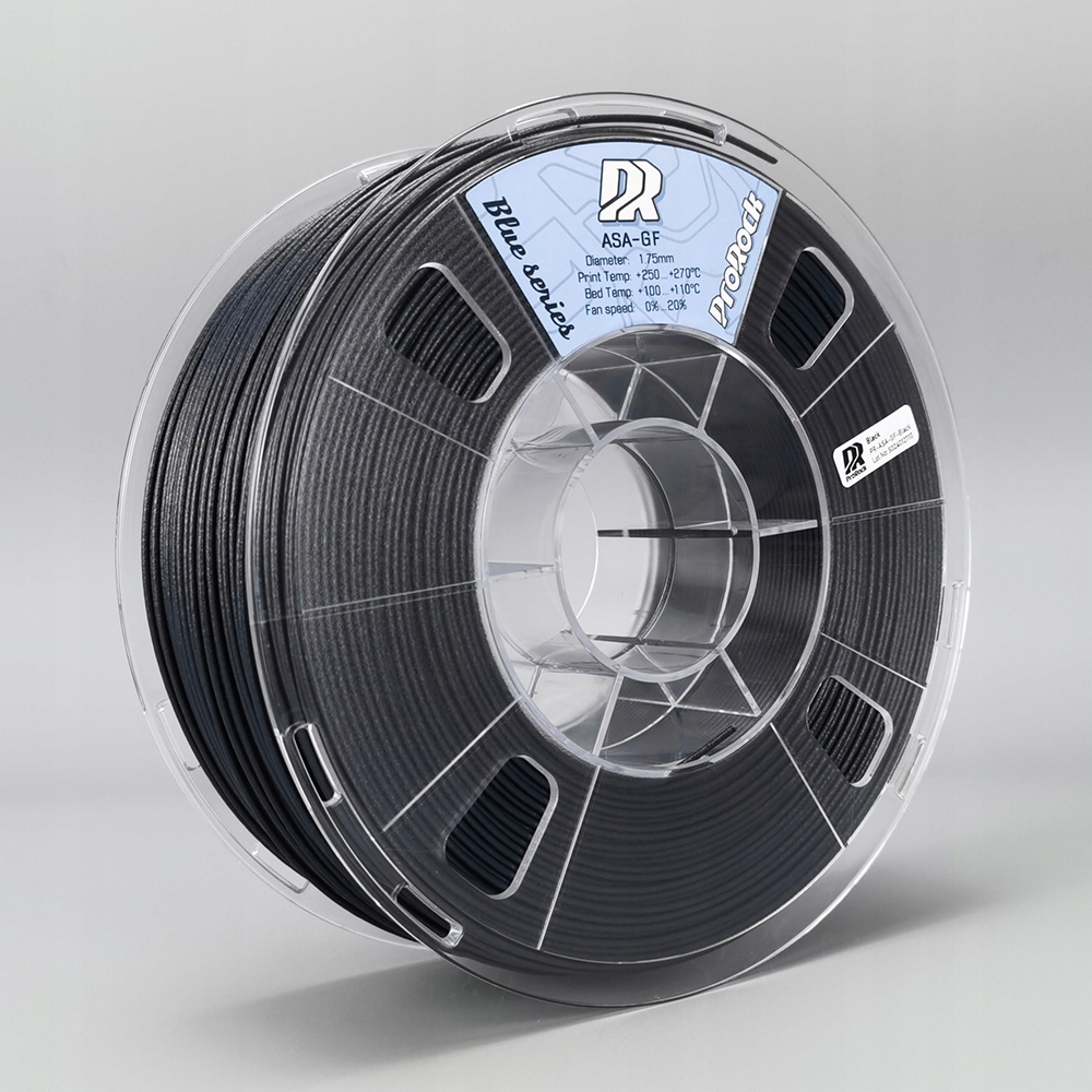 Filament null ASA High-Speed Czarny (BLACK)