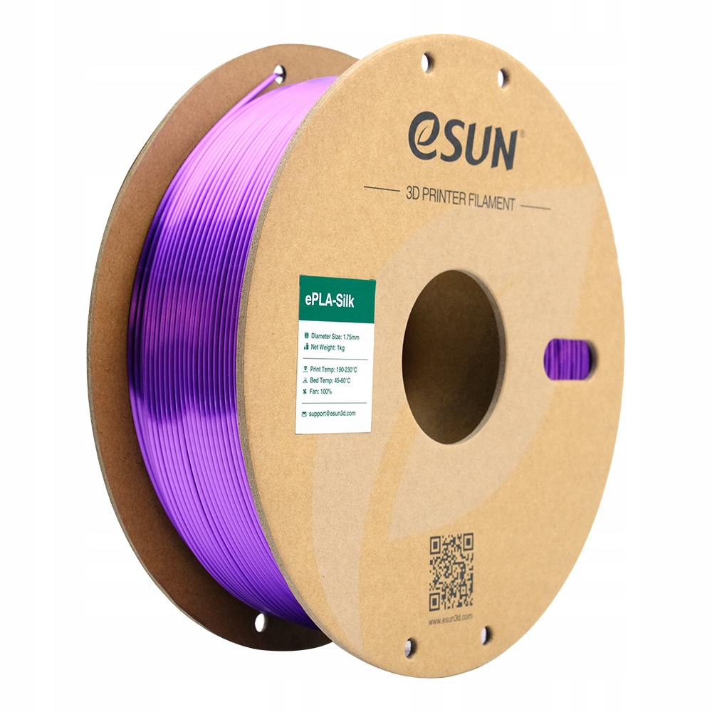 Filament eSUN PLA Fioletowy Jedwabny (PURPLE SILK)
