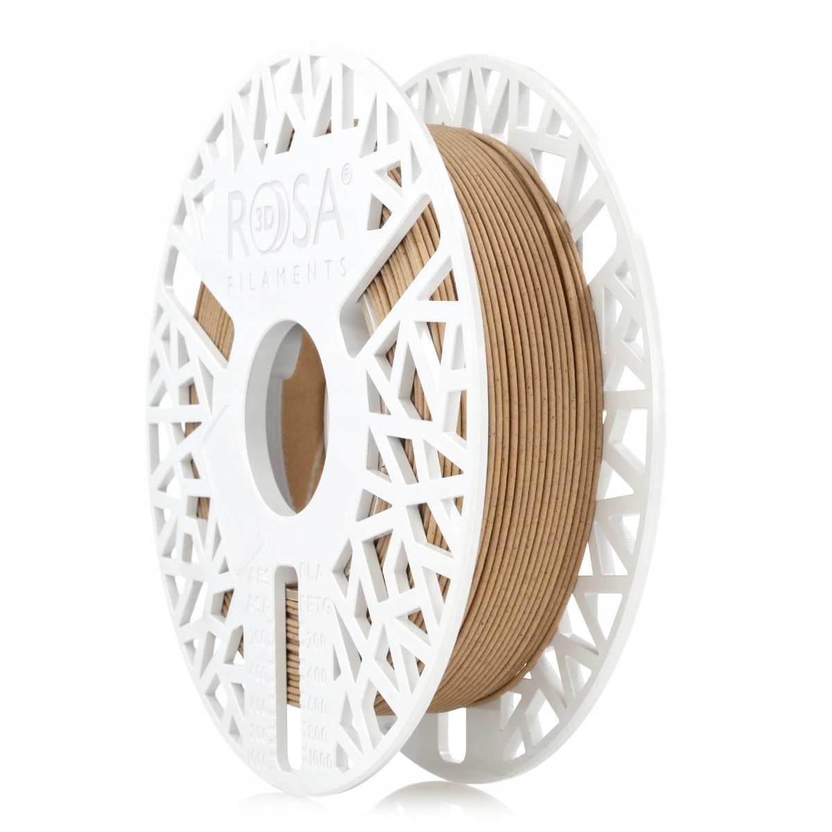 Filament ROSA 3D PLA Brązowy Drewniany (BROWN WOOD)