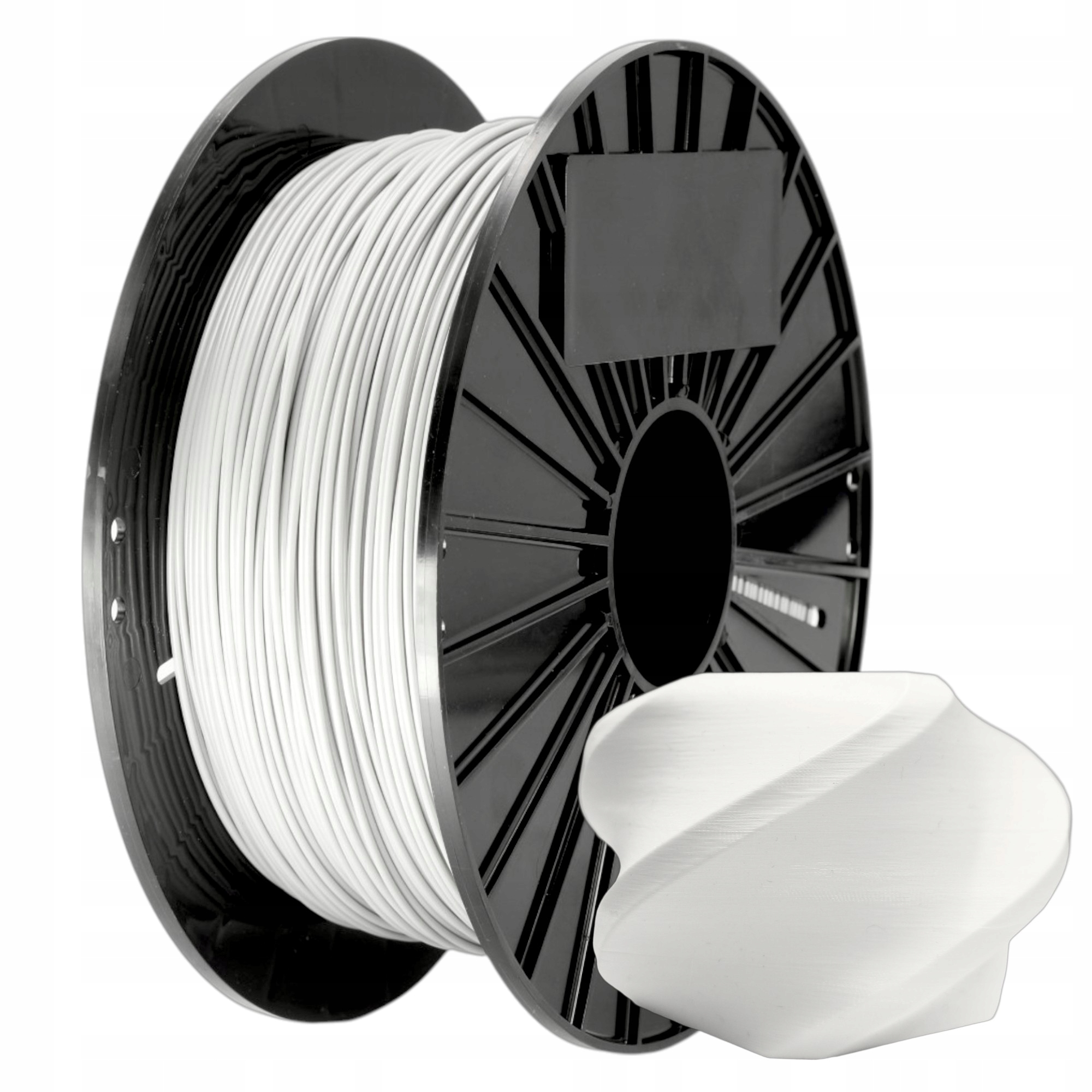 Filament F3D PLA Biały Przezroczysty (WHITE TRANSPARENT)