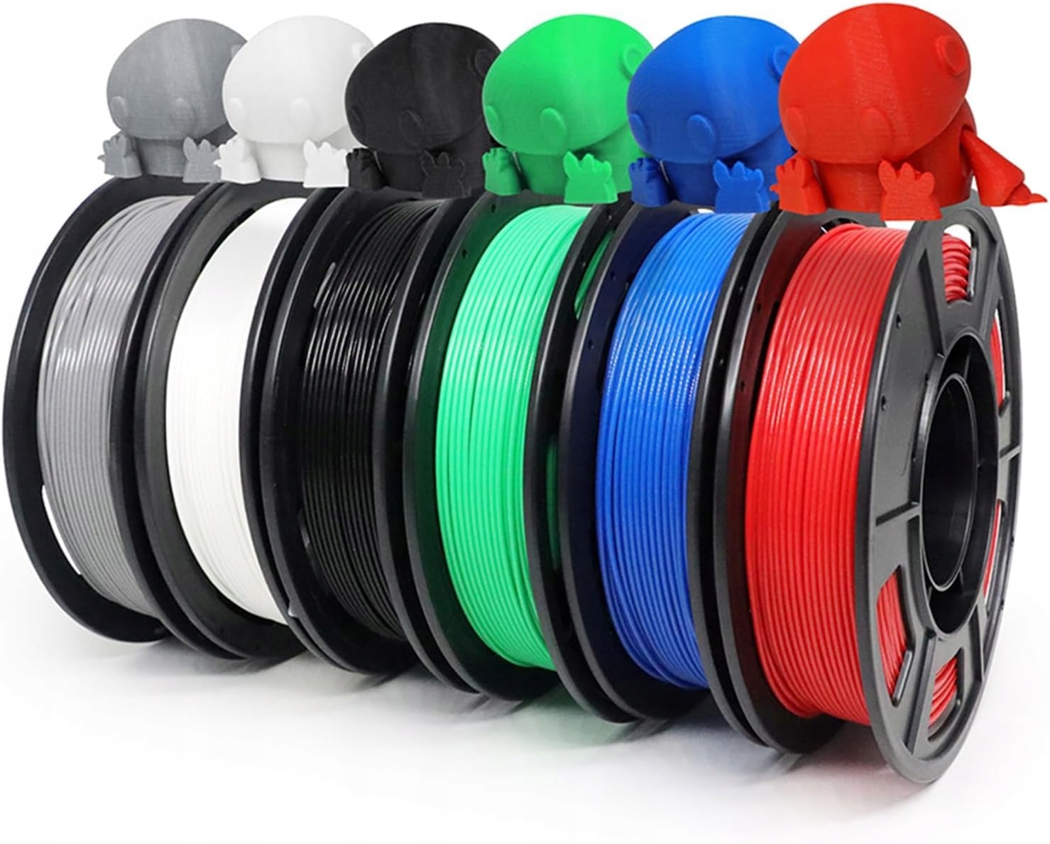 Filament null PLA Plus  Tęczowy (RAINBOW)