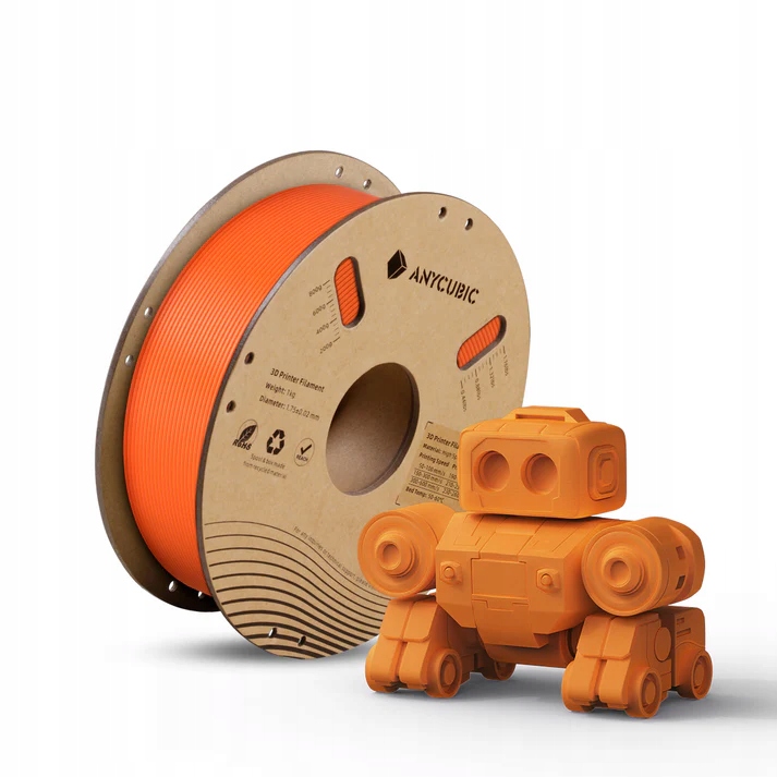 Filament ANYCUBIC PLA High-Speed Pomarańczowy (ORANGE)