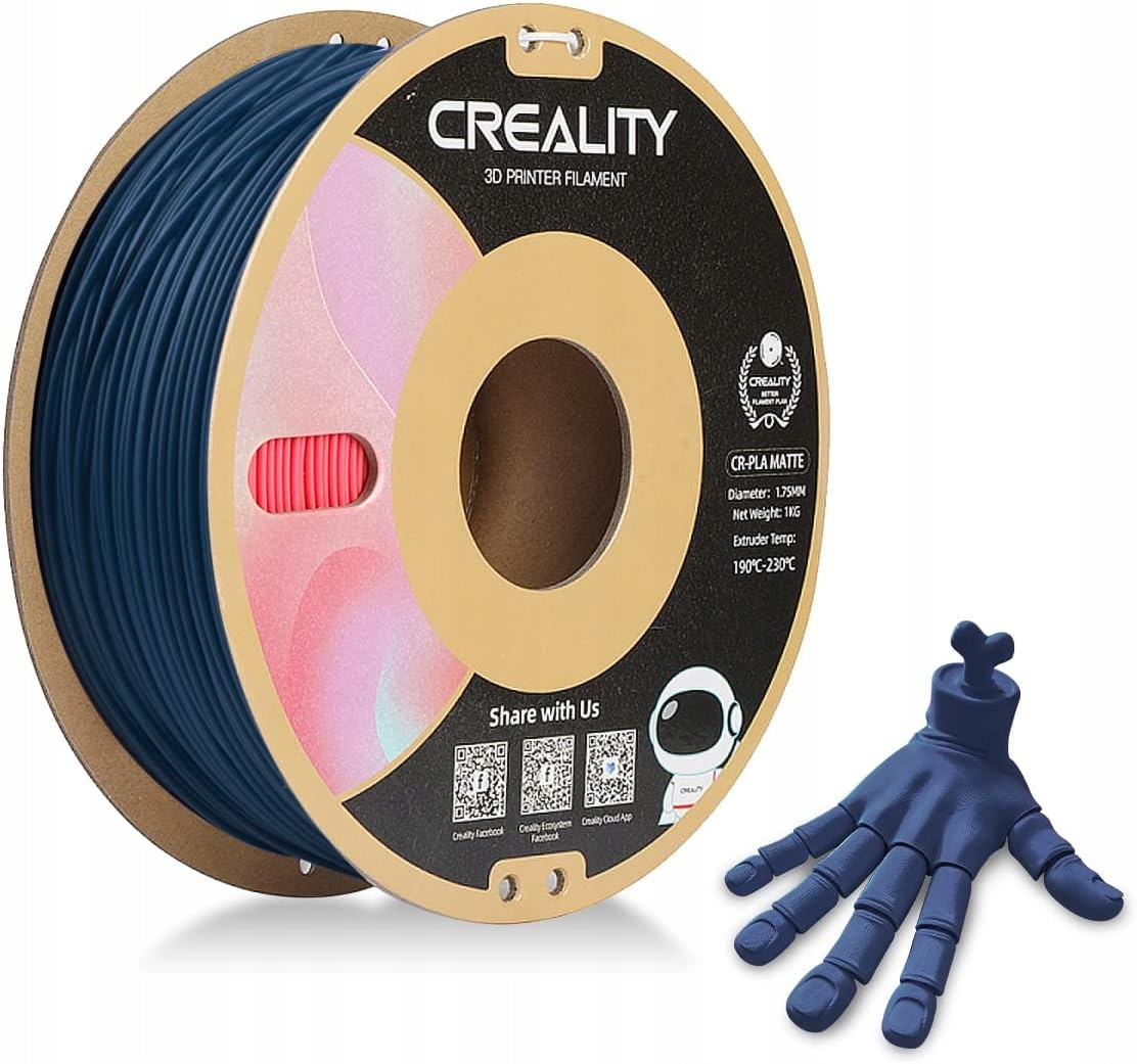 Filament Creality PLA Niebieski Matowy (BLUE MATTE)