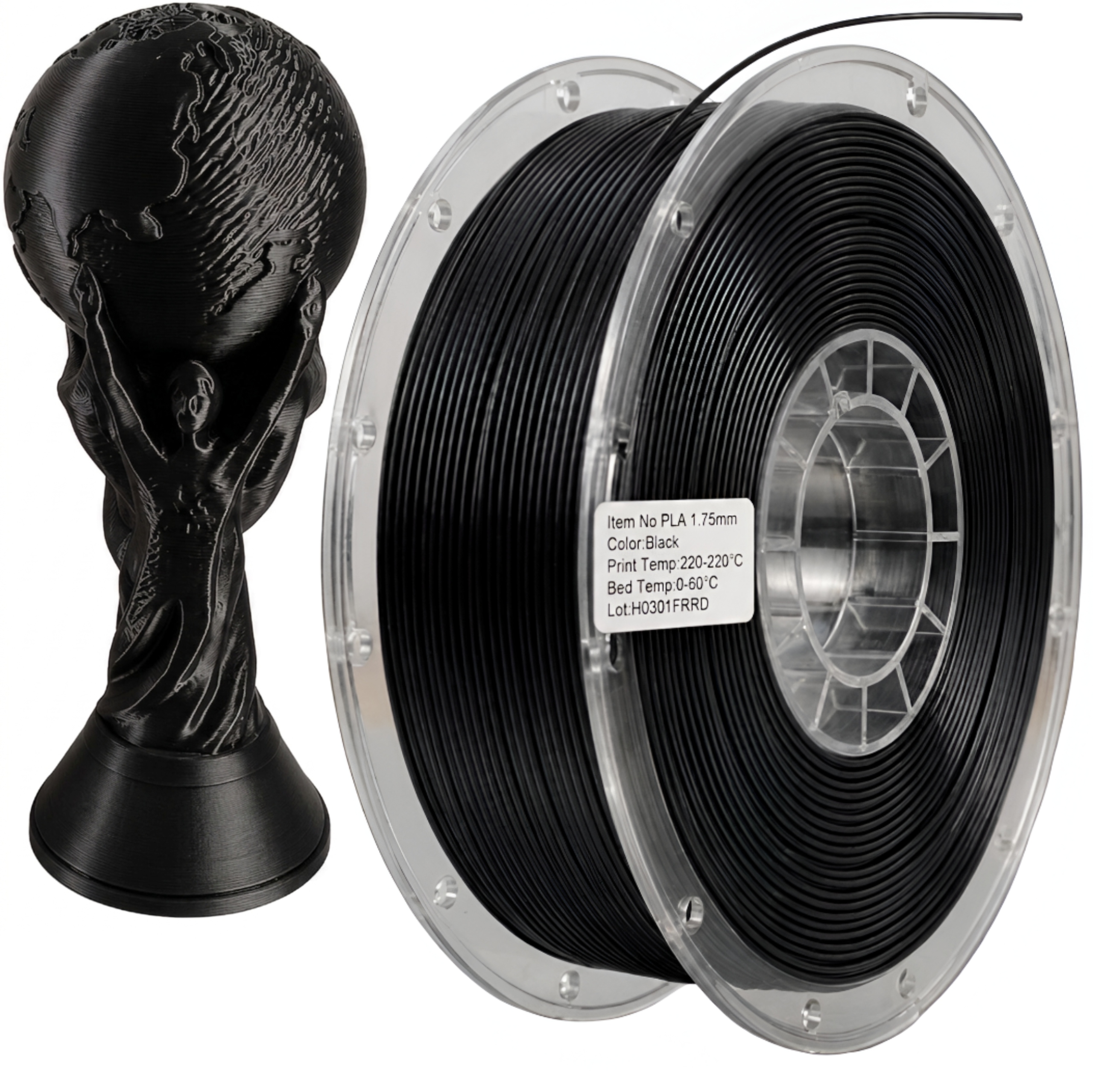 Filament Bambu Lab PLA Czarny (BLACK)