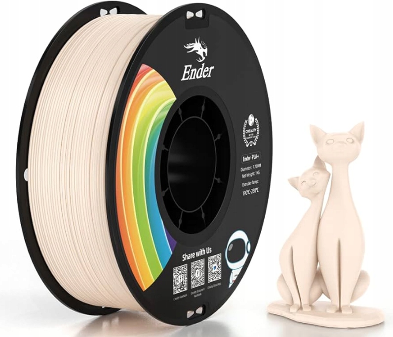 Filament Creality PLA Plus Brązowy (BROWN)