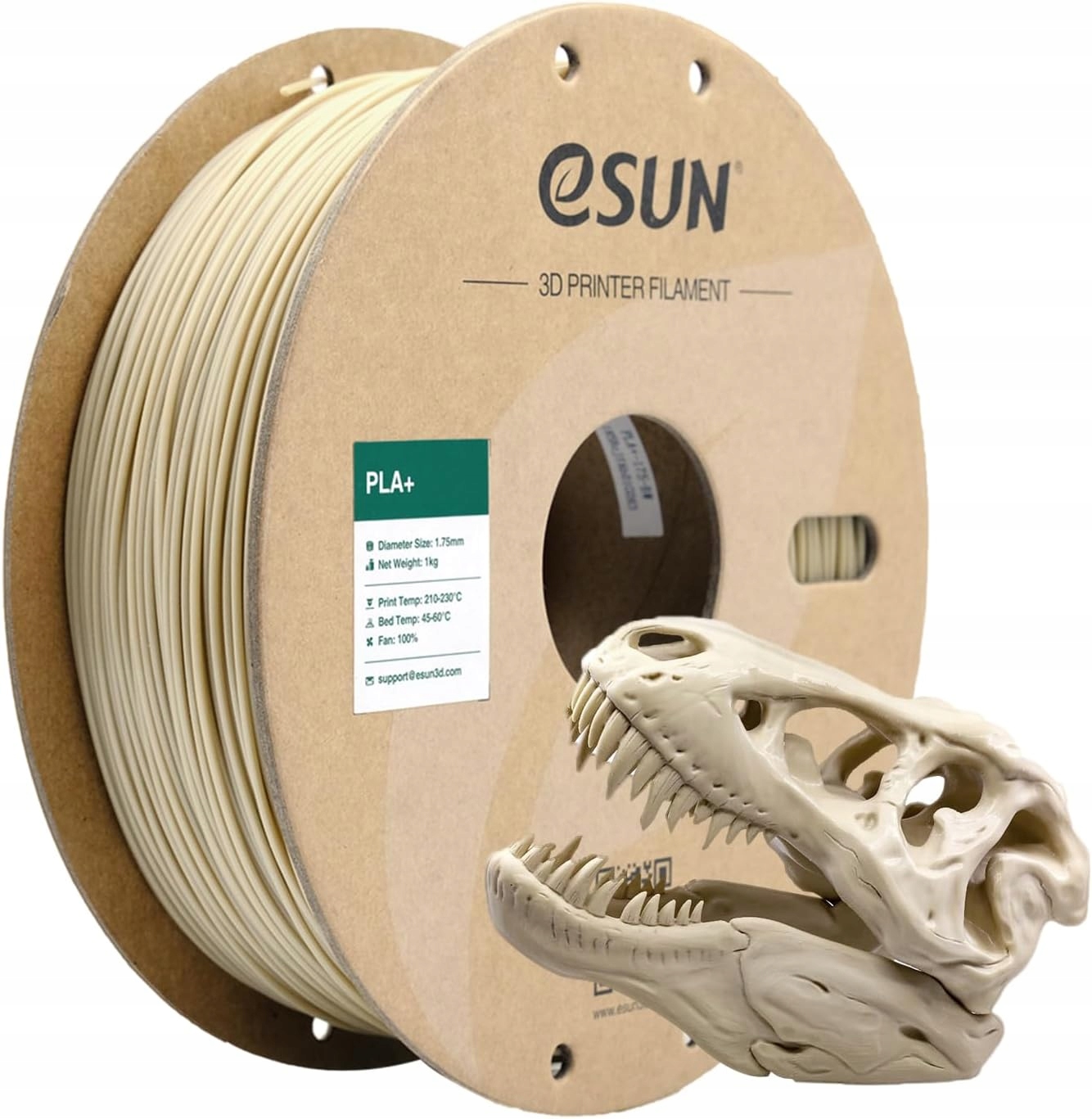 Filament null PLA Plus Brązowy (BROWN)