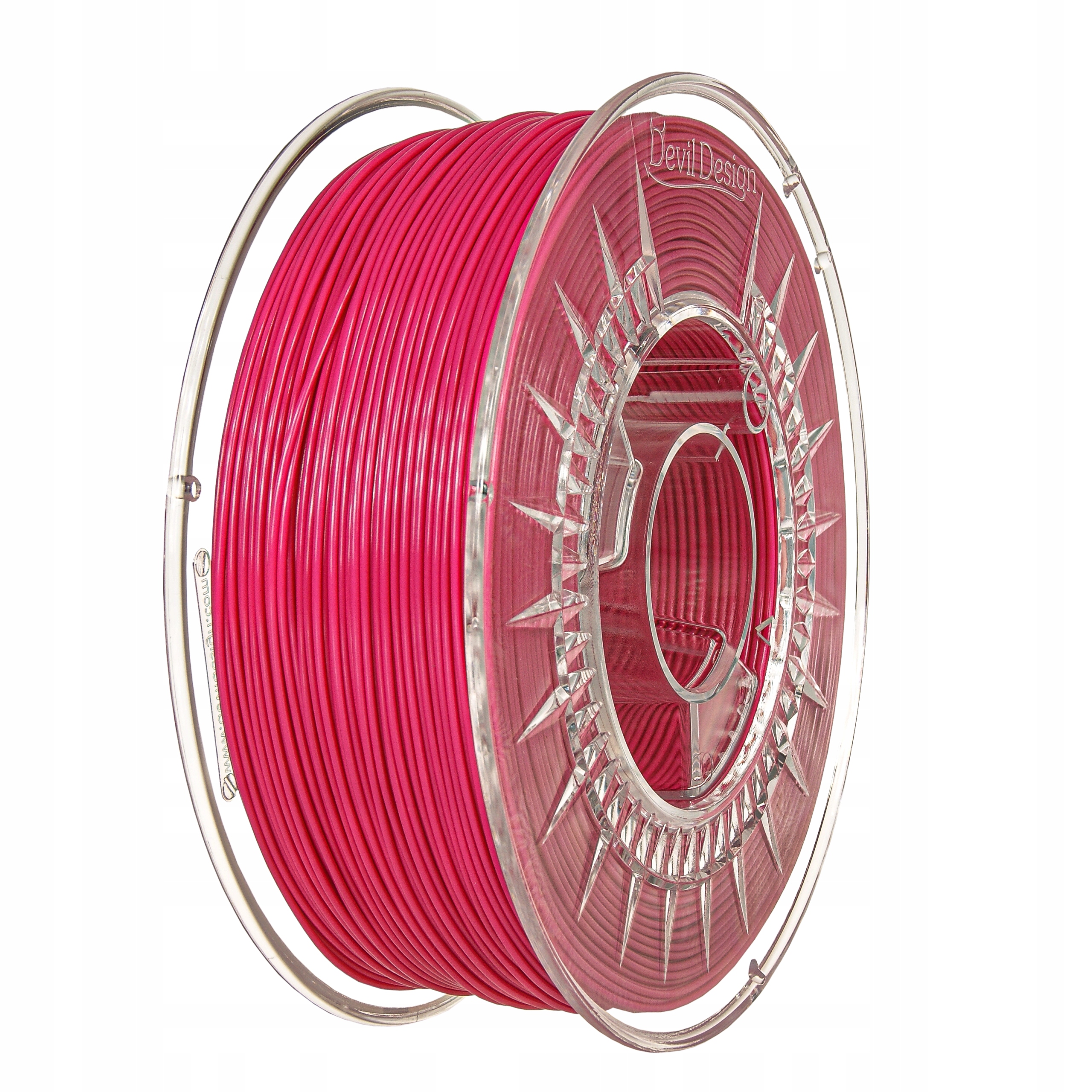 Filament DEVIL DESIGN PLA Różowy Przezroczysty (PINK TRANSPARENT)