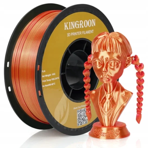 Filament null PLA High-Speed Niebieski Dwukolorowy Jedwabny (BLUE DUAL SILK)
