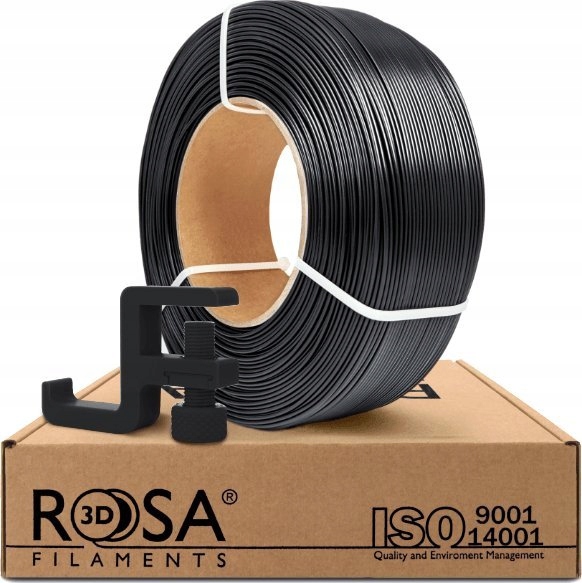 Filament ROSA 3D PET Czarny (BLACK)