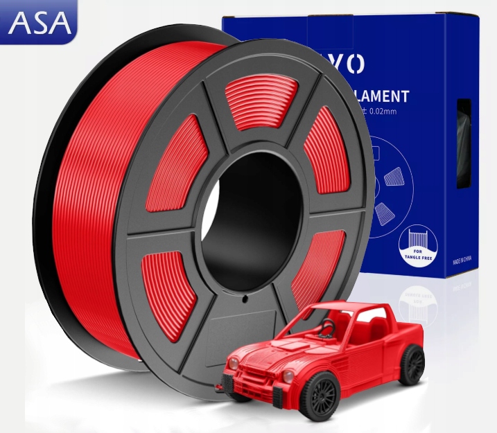 Filament JAYO ASA Czerwony (RED)
