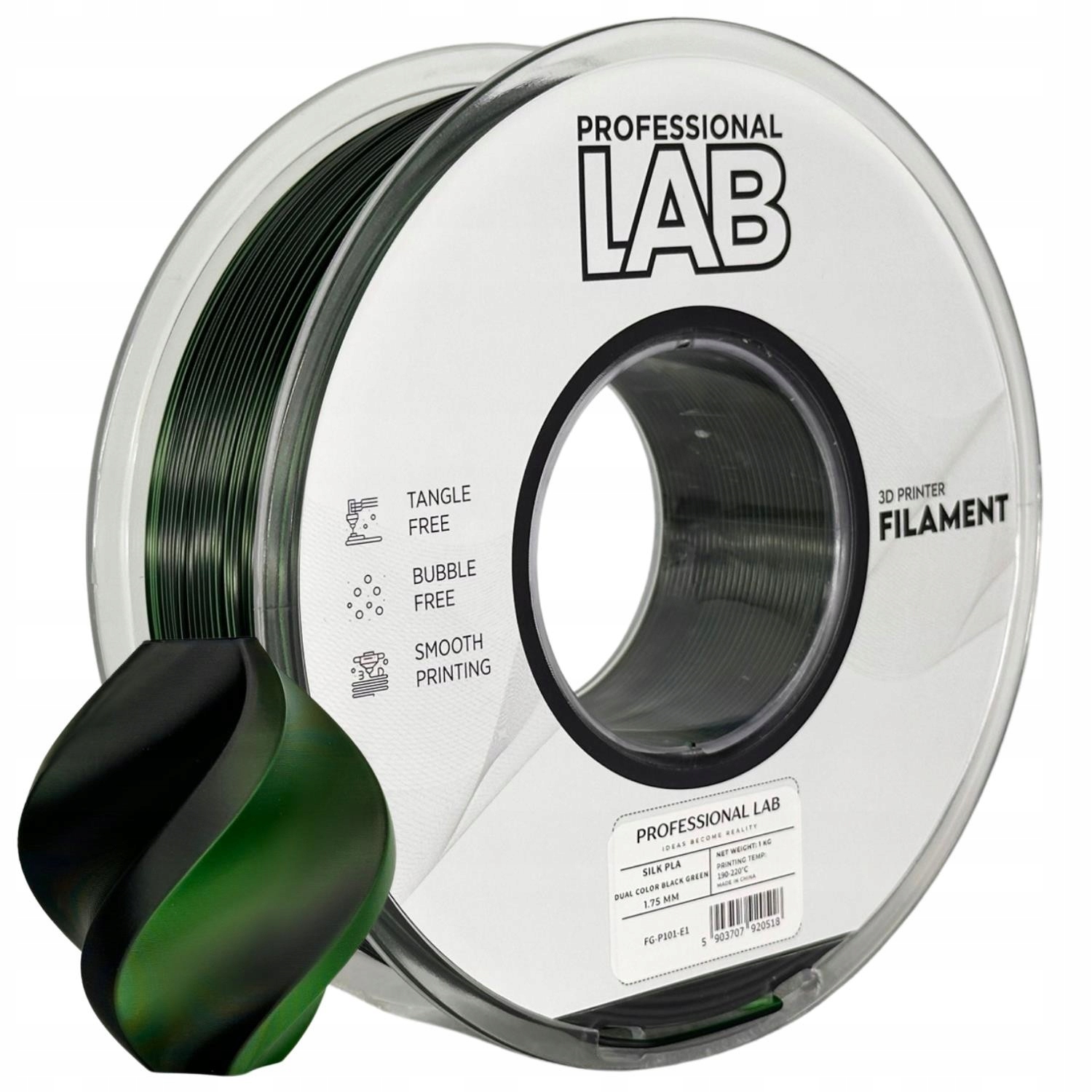 Filament Quantum PLA Plus  Dwukolorowy Jedwabny (DUAL SILK)