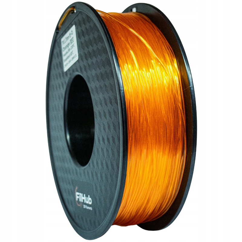 Filament null TPU Czarny (BLACK)
