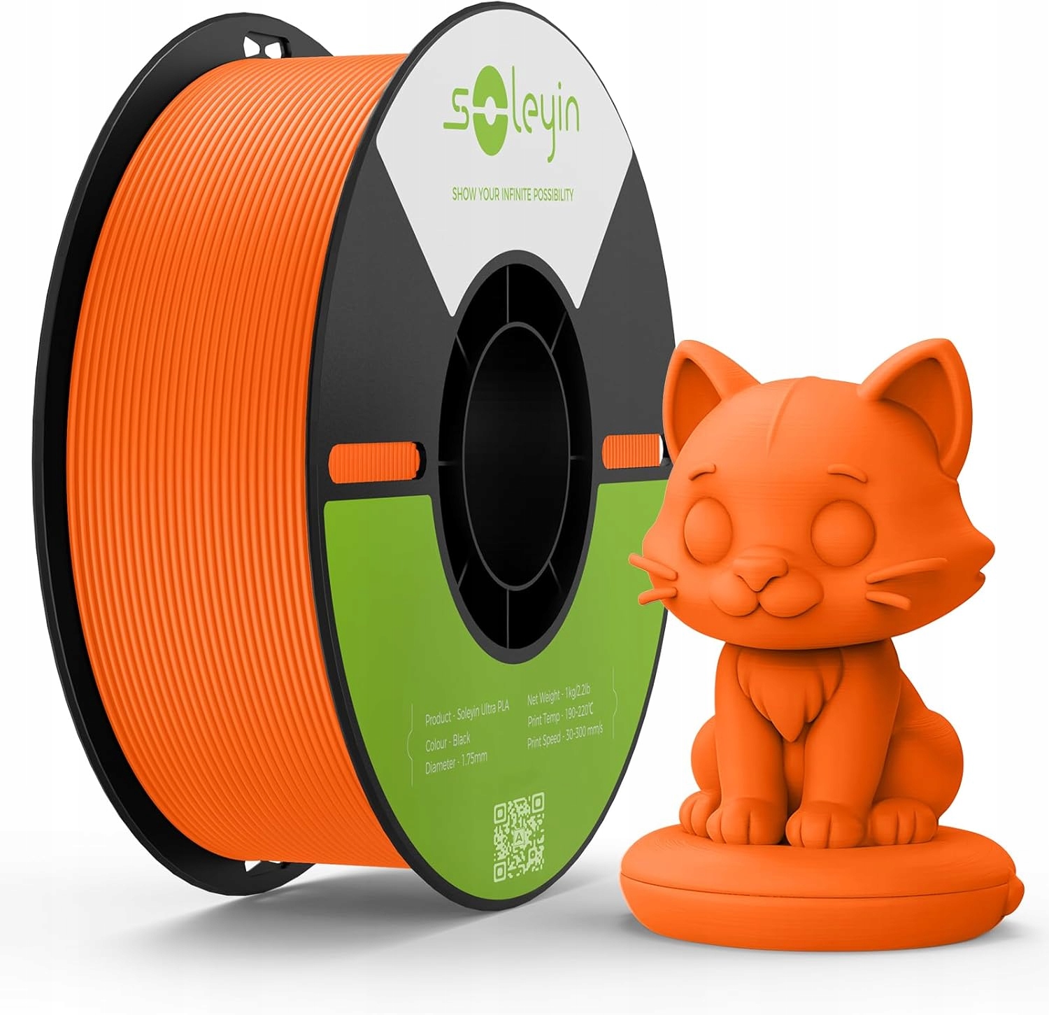 Filament Creality PLA Pomarańczowy (ORANGE)